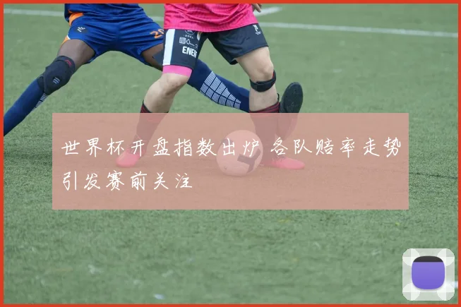 世界杯开盘指数出炉 各队赔率走势引发赛前关注